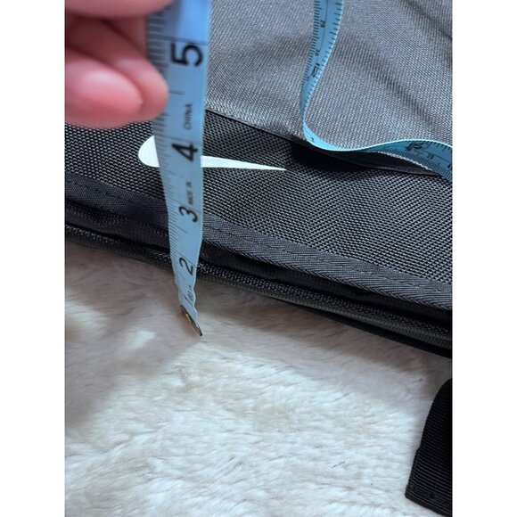 Nike Golf Adult Unisex Messenger Bag Black & Gray Polyester - Picture 6 of 11